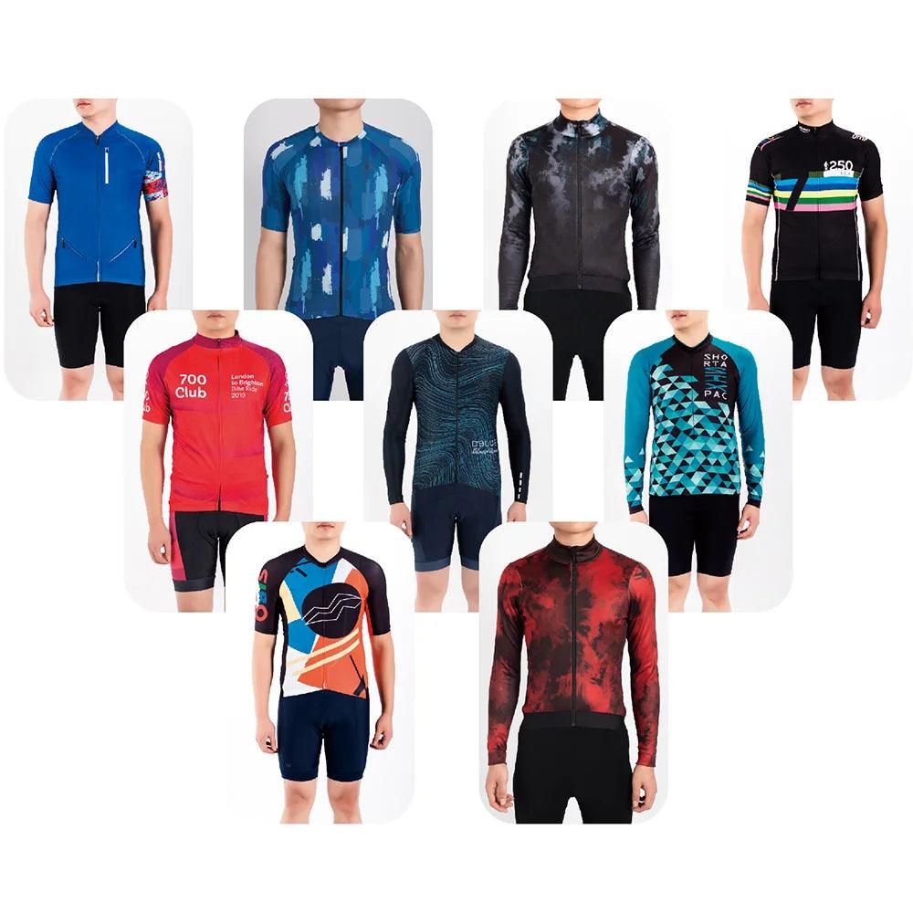 Wholesale Men's Bike Shirts Downhill Jerseys For Men Motocross Sportswear Breathable Anti UV T-shirt