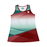 Top grade polyester muscle fitness running singlet laser cut athletic