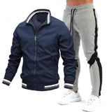 Conjunto de chándal Dblue nuevo para hombre, chándal con sublimación en blanco, sudadera con capucha y cremallera completa, chaquetas para correr 