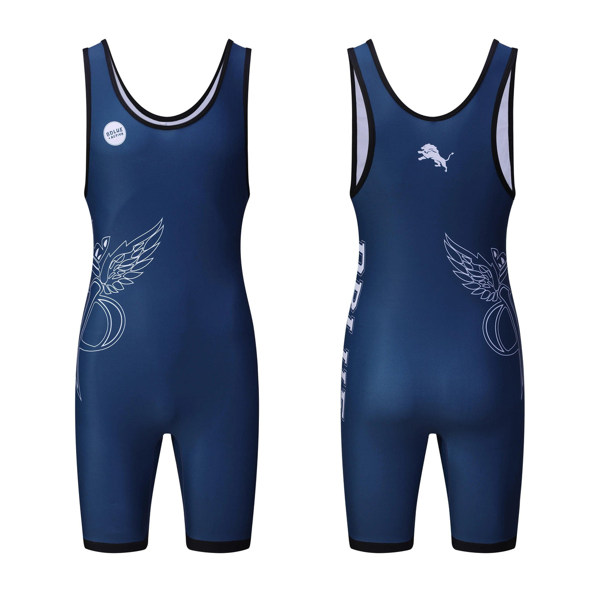 Benutzerdefinierte heißer Verkauf Sublimation Teamwear Nation Team Standard Powerlifting Frauen Jugend Herren Wrestling Singlets 