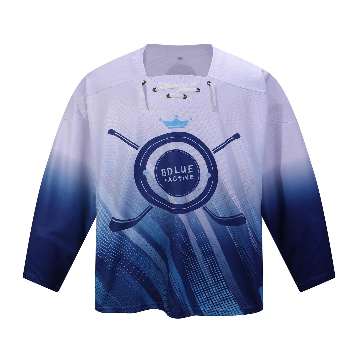 Dblue neue Sublimationsdruck Eishockeytrikots Männer Eishockeyuniform benutzerdefinierte Stickerei Hockeytrikot 