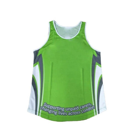 Neu Anpassen sublimation lauf singulett herren singulett tank für Outdoor Sport Kleidung Shop 