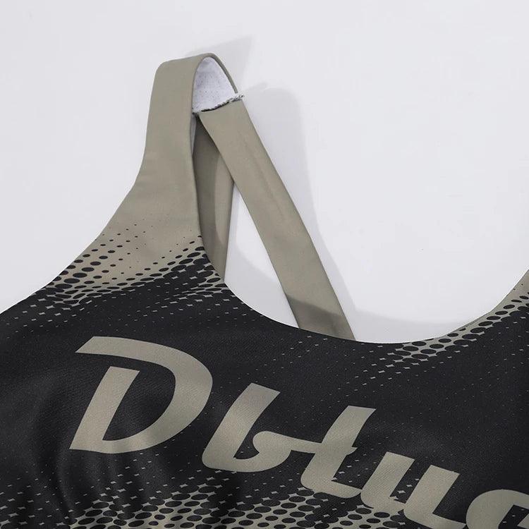 Dblue High Quality  Fashionable Women Sports Bra Ladies Cross Back Sports Tops