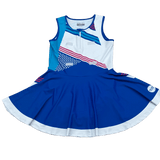 Uniformes de netball para mujeres, vestidos de netball con baberos de netball, diseño personalizado al por mayor 