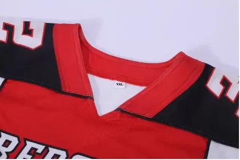 Ropa de fútbol de rugby Camiseta de fútbol americano Camiseta de fútbol americano bordada cosida 