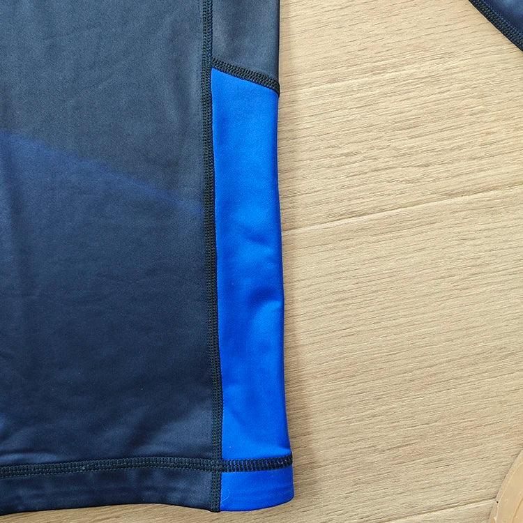 Dblue Entwerfen Sie Ihr eigenes Logo MMA Hersteller Großhandel Individuell Bedruckte Langarm Rash Guards für Kinder für Männer 