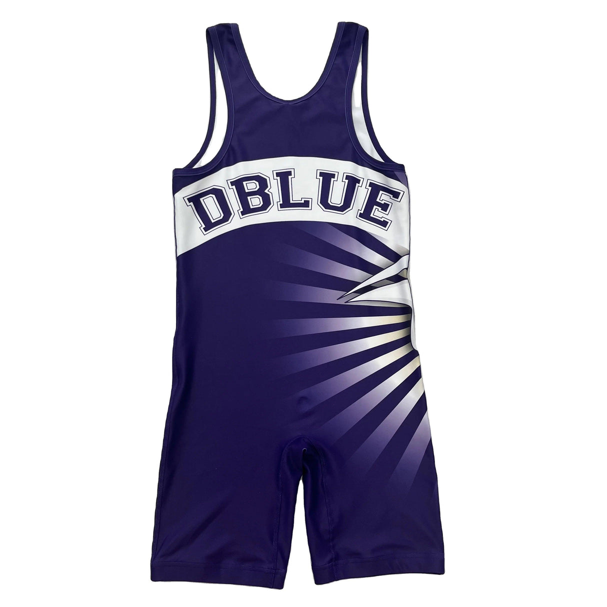 Dblue personalised wrestling singlet wholesale and support custom for size and color and style