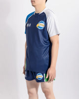 Dblue Rugby-Uniformen im neuen Design, Rugby-Shorts, Großhandelstrikots, Fußballuniform, individuelle Rugby-Uniform 