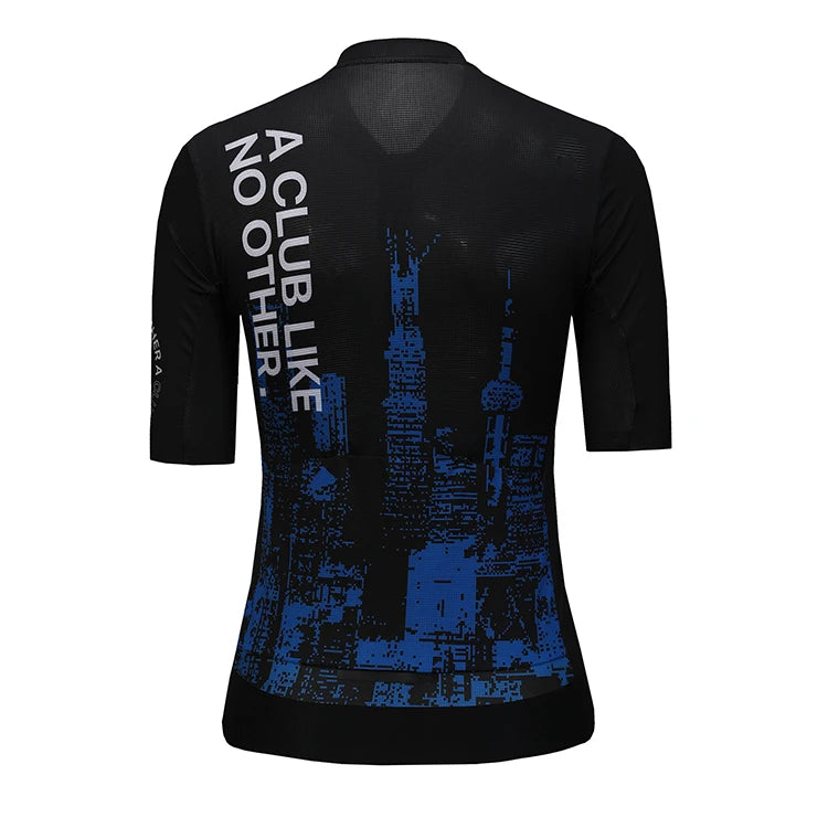 Lightweight Quick Dry Breathable Short Sleeve Cycling Jersey for Adults High-Level Sublimation Customized Printed