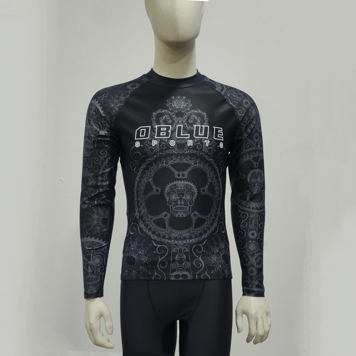 Men's Sports Top Gym Fitness Tight Rash Guard Body Compression Baselayer Mens Fitness Shirts