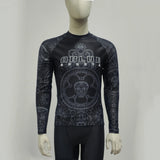 Camiseta deportiva ajustada para hombre, para gimnasio, fitness, camiseta interior de compresión, camisetas de fitness para hombre 