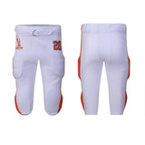 Custom Color Perfect Youth Jogging Training Padded American Football Pants With Knee Pads