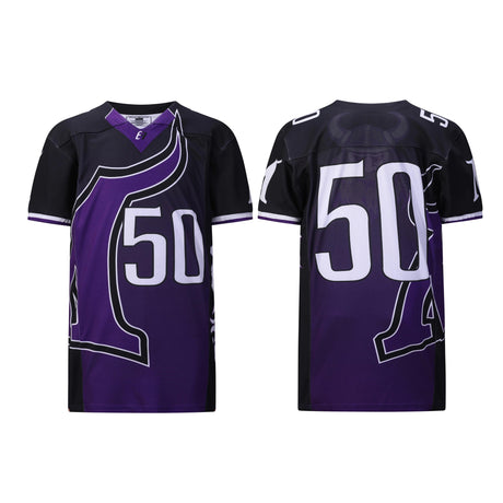 Low MOQ Good Quality American Football Jerseys Custom Logo Number Practice American Football Uniform