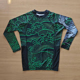 Dblue Fully customized rashgurad for man and women Full Digital Printing BJJ rashguard