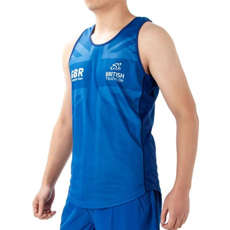 High Quality quick dry Wholesale Sublimated Running Mens Fitted Vest / Singlets / Top for Outdoor Sports Clothes Shop