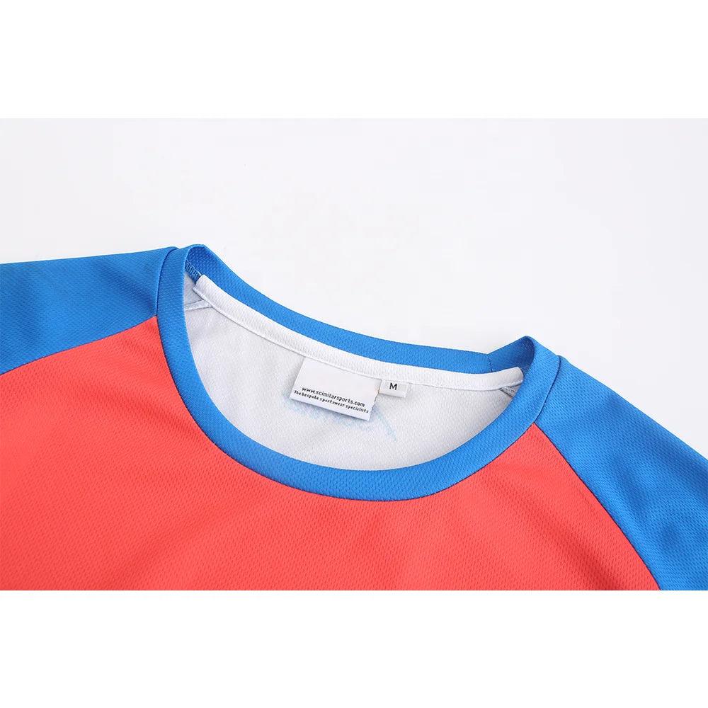 Top Quality 100% Polyester Fabric Printing Custom Your Brand Logo Fashion Clothing Men's O-neck T-shirts