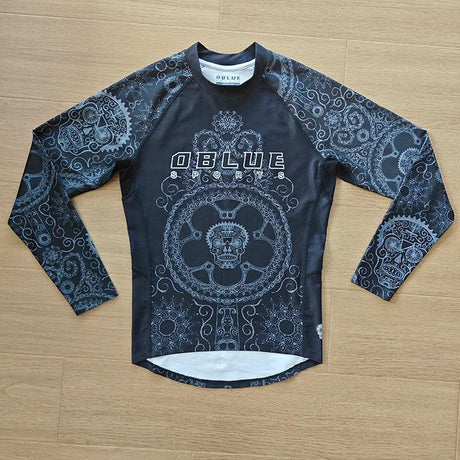 Dblue High Quality Custom Wholesale High Quality Jiu Jitsu Rash Guard Custom Long Sleeve MMA Compression Rash Guard For Mens