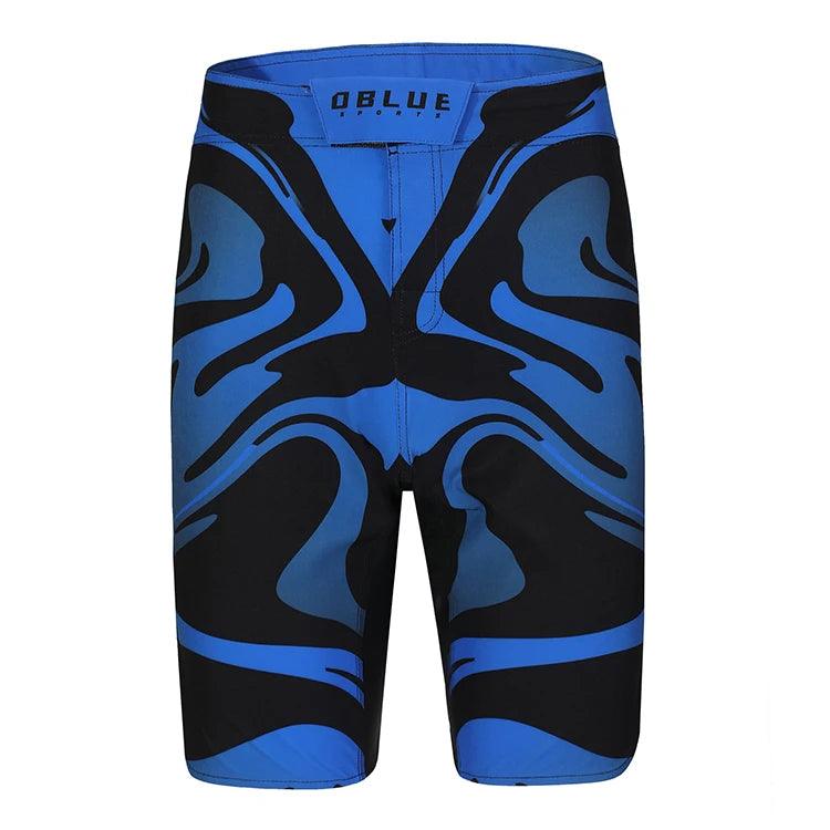 Pantalones cortos de carrera MMA profesionales de secado rápido con impresión completa y cierre táctil liviano y personalizado de gran venta 2024 