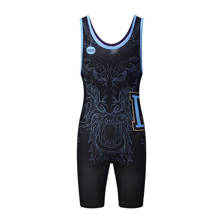 2024 Hot selling custom sublimated personalization printed polyester professional boxing wrestling singlets for youth