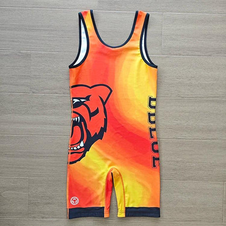 Dblue Custom Unisex Adult Quick-Dry  Wrestling Singlets Wholesale Men's Sportswear for Weightlifting Suits