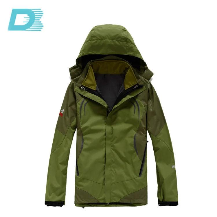 Windproof Waterproof Mens Hooded Pullover Winter Jackets