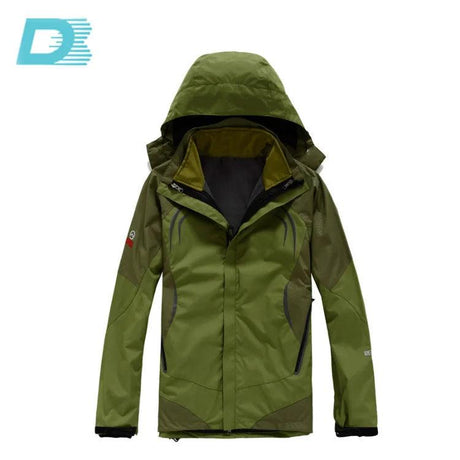 Windproof Waterproof Mens Hooded Pullover Winter Jackets