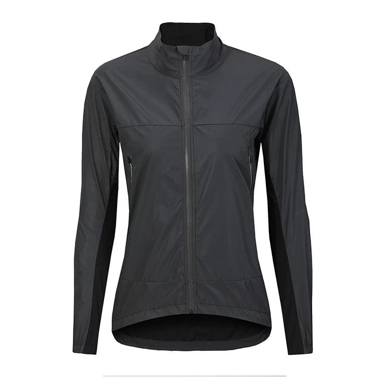 Individuelle Fahrradjacke Recycelbares, schnell trocknendes, leichtes Material Langarm-Sublimationsdruck Atmungsaktive OEM-Fahrradjacke 