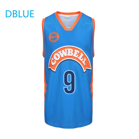 Venta al por mayor de pantalones cortos de baloncesto de malla transpirable personalizados de Dblue, camiseta de baloncesto para hombre de talla grande 