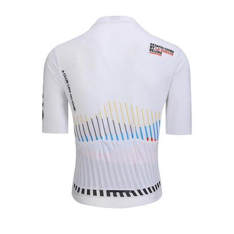 Maillot de ciclismo personalizable, impresión por sublimación de alto nivel, secado rápido, transpirable, ligero, material reciclable, camiseta de ciclismo 