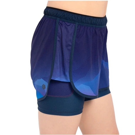 Fast Dispatch Eco-friendly Sustainable Personalized Printed Quick Dry Women Running Shorts With Phone Pocket