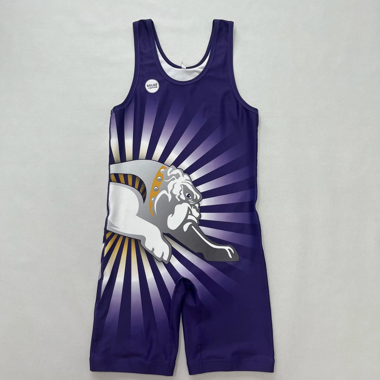 Dblue personalised wrestling singlet wholesale and support custom for size and color and style