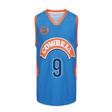 Passen Sie Ihr eigenes Basketballtrikot an. Trikotnummern der Basketballspieler. Polyester-Basketballtrikots-Stoff 