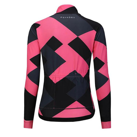 Großhandel Atmungsaktiv Recycelbar Winddicht Langarm Radtrikot Erwachsene Sportswear Anpassbares Design Winter fleece jersey 