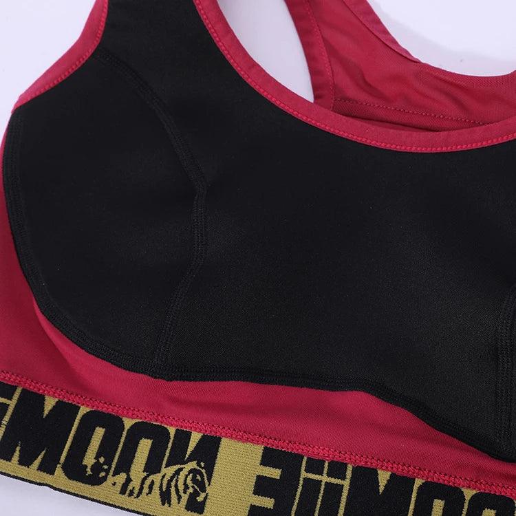 Sujetador deportivo cómodo para mujer, con logotipo personalizado, sexy, para entrenamiento y correr, para fitness 