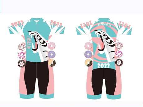 Traje de patinaje sobre hielo de manga corta cómodo y personalizado de diseño colorido de alta calidad para carreras de velocidad 