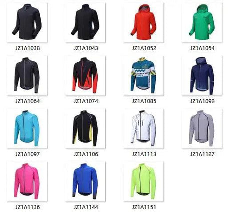 Professional Style Breathable Rain Coat Custom Jerseys Windproof Cycling Jacket With Reflective Pockets cycling jacket