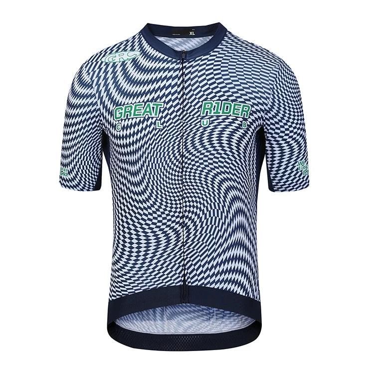 2024 Unisex Customizable Cycling Jersey Light-Weight Quick Dry Breathable High-Level Sublimation Short OEM Plus Size Adults