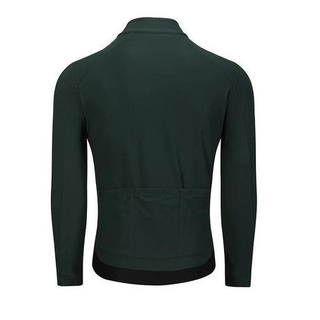 Unisex OEM Long Sleeve Cycling Jersey Recyclable Quick Dry Lightweight Material Breathable Fleece Winter Jersey