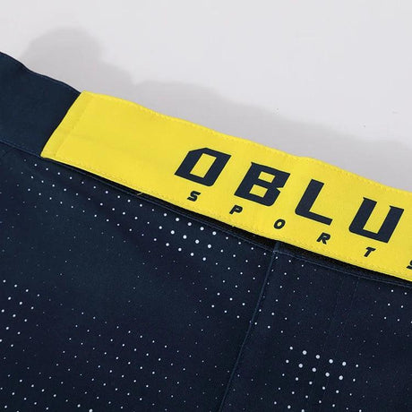 Pantalones cortos de lucha MMA sublimados con abertura en la cintura elástica de tela de alta calidad Dblue 2024 para hombres 