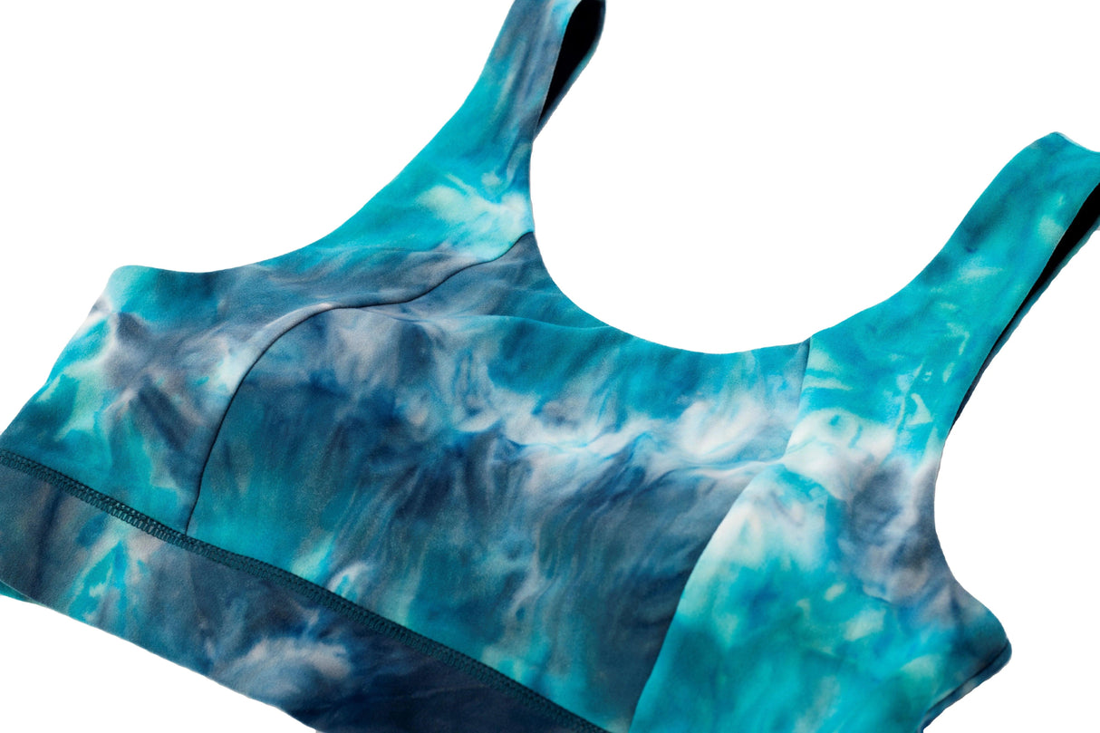 Best selling wholesale custom sublimation adjustable buckle padded full colorful printing rubber band yoga sports bra for women