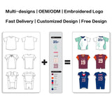 Printed Sublimation New Design American Football Uniforms Football Sports And Team Wear American Football Uniform