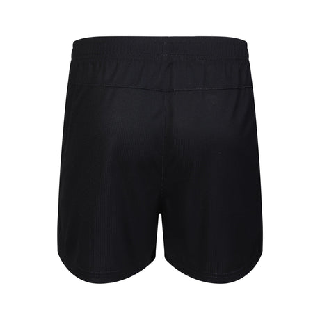 Pantalones cortos de fútbol personalizados, pantalones cortos básicos casuales, pantalones cortos de malla de longitud media con cintura elástica para uniforme de hombre 