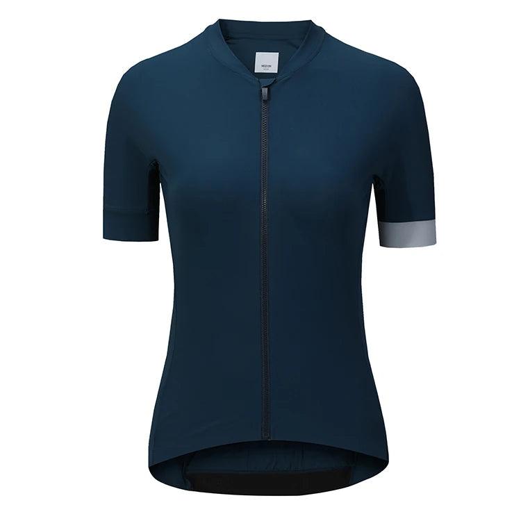 Maillot de ciclismo unisex personalizado con estampado de equipo, ligero, de secado rápido, de poliéster de alto nivel, para deportes, de manga corta, para adultos 