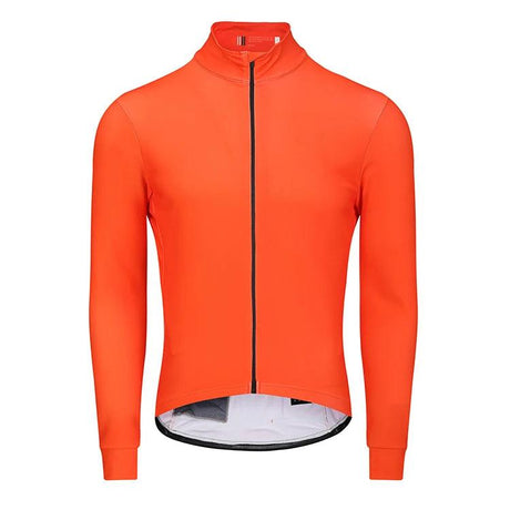 Dblue Custom Logo Men's Long Outdoor Cycling Uniform Windproof Softshell Fleece Lining Quick Dry Breathable Seamless Adults