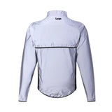 Dblue New fully reflective jacket Waterproof breathable cycling jacket with removable sleeves