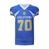 OEM ODM Service Durable Fabric American Football Jersey Breathable Function  Digital Printing American Football Jersey