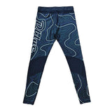 Customized Printing Pants Wholesale Customized Logo Blank Team Men Women Training Yoga Skintight  Compressing Spats