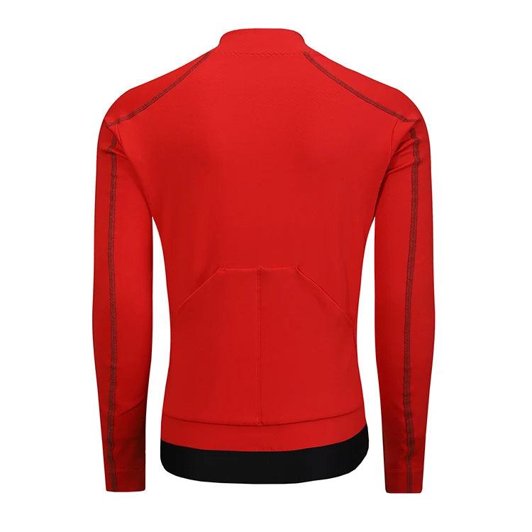 Cycling Jersey Recyclable Quick Dry Lightweight Material Long Sleeve Sublimation Print Breathable Adults Team Fleece Jersey