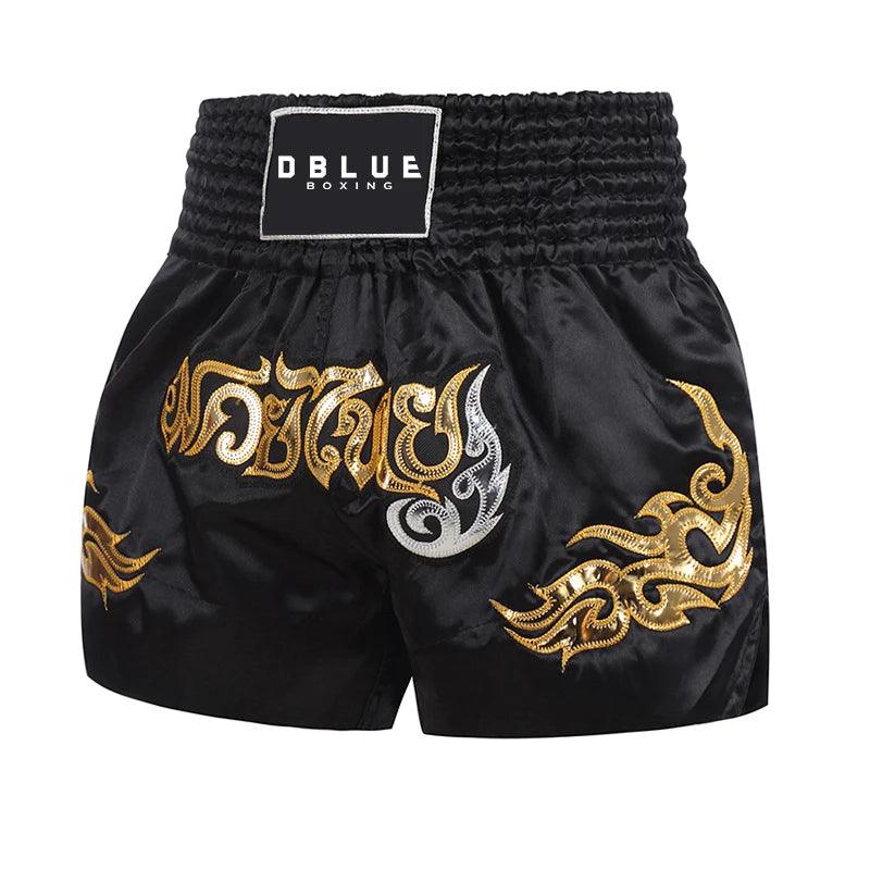 Venta al por mayor de pantalones cortos de Muay Thai MMA Pantalones cortos de moda de Muay Thai Pantalones cortos de Muay Thai 