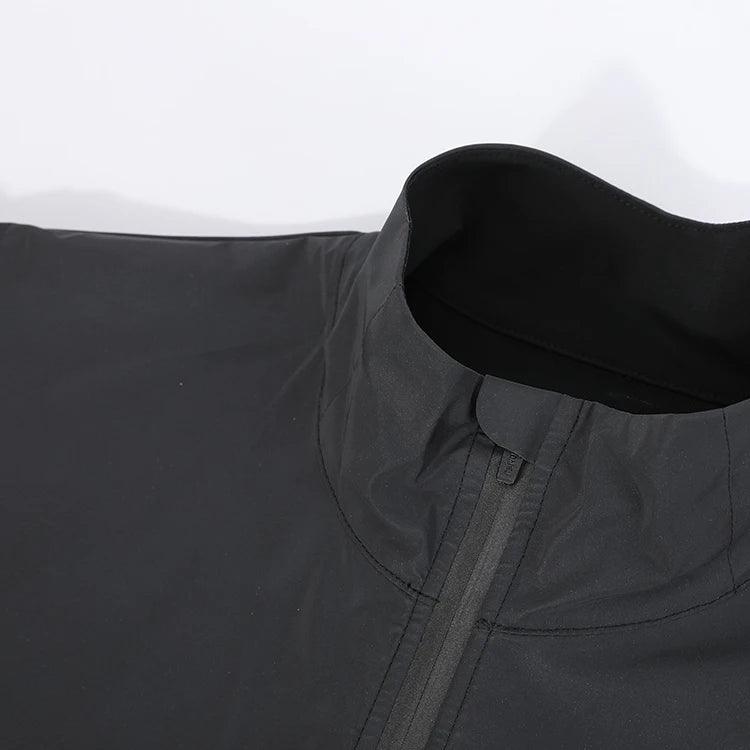 Individuelle Fahrradjacke Recycelbares, schnell trocknendes, leichtes Material Langarm-Sublimationsdruck Atmungsaktive OEM-Fahrradjacke 